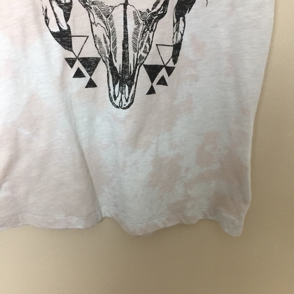 [Express] Boho Western Tie Dye Graphic Short Sleeve T-Shirt - Picture 4 of 7